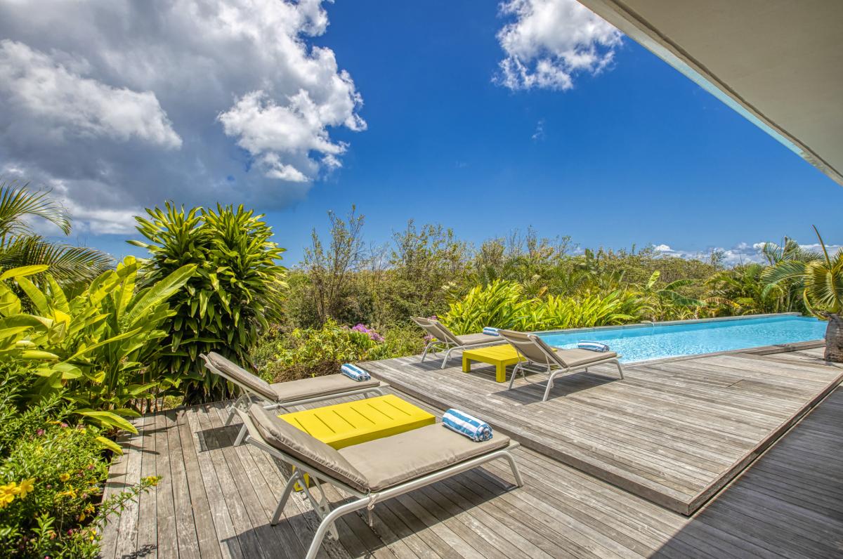 Location villa Saint Martin Terres Basses - Villa 4 chambres 8 personnes - 350m de la plage de Baie aux Prunes - Piscine - Roof Top (13)